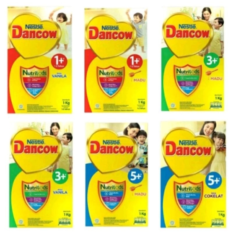 SUSU DANCOW 1+ 3+ 5+ vanilla madu  1 Kg