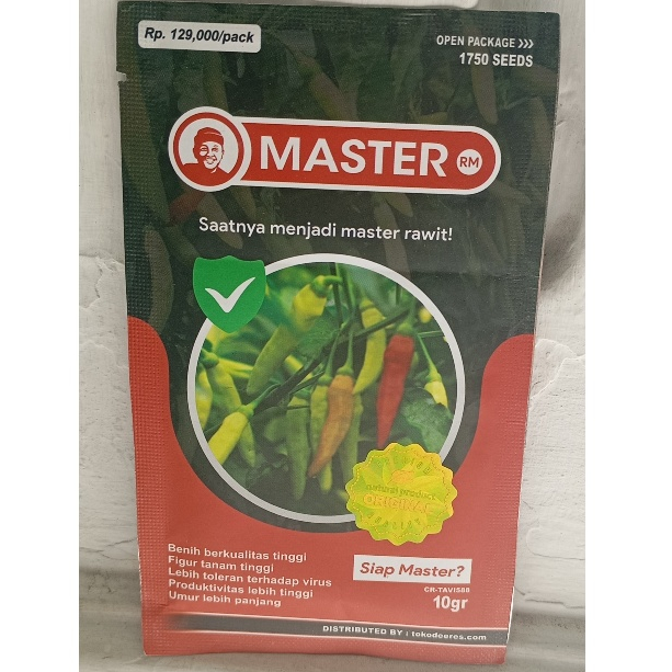 Benih Cabe Master 10 gr