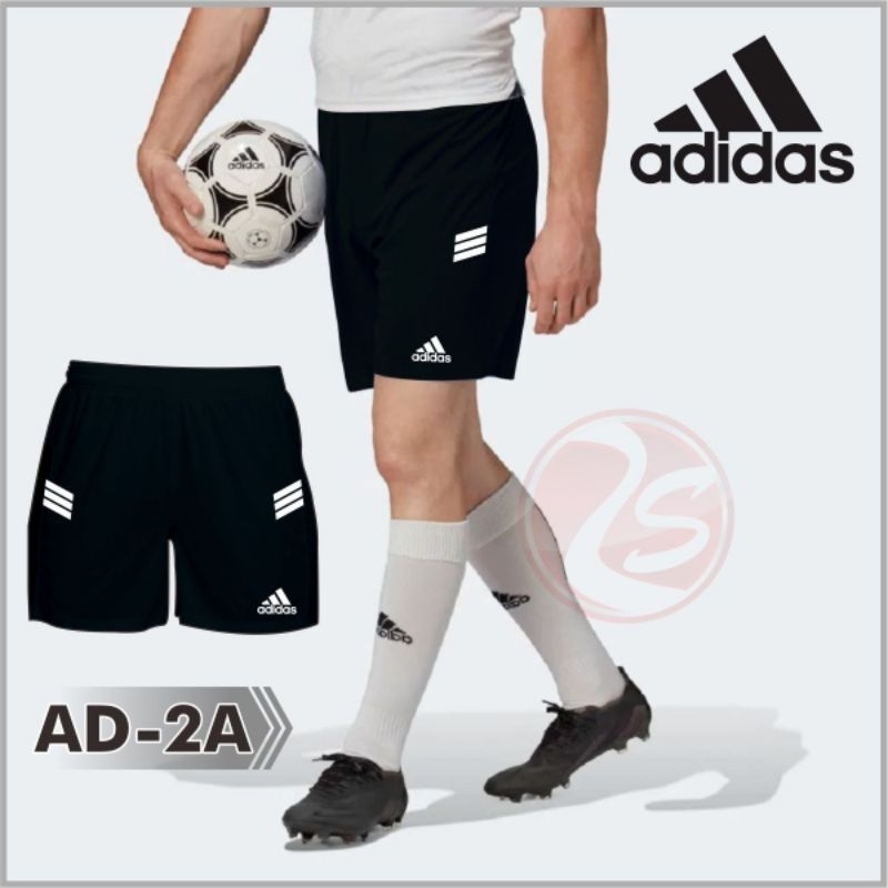 Celana pendek sepak bola celana training pendek dryfit bawahan olahraga pria celana bordir murah