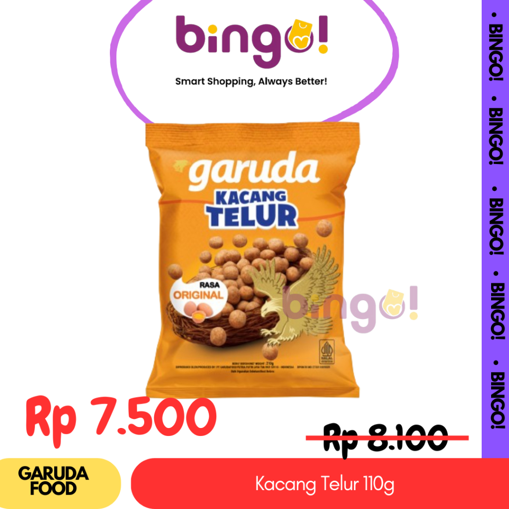 

Garuda Kacang Telur 110gr