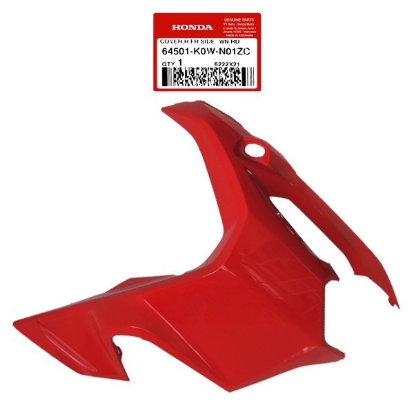 Cover Depan Kanan Merah Honda ADV 150 - 64501K0WN01ZC