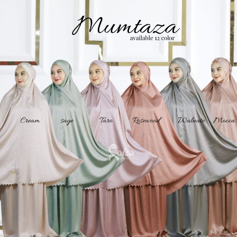 NAFILA MUKENA SILKY PREMIUM DOTTY MEWAH JUMBO CANTIK UNTUK UMROH HAJI WARNA PUTIH DAN HITAM POLOS ME