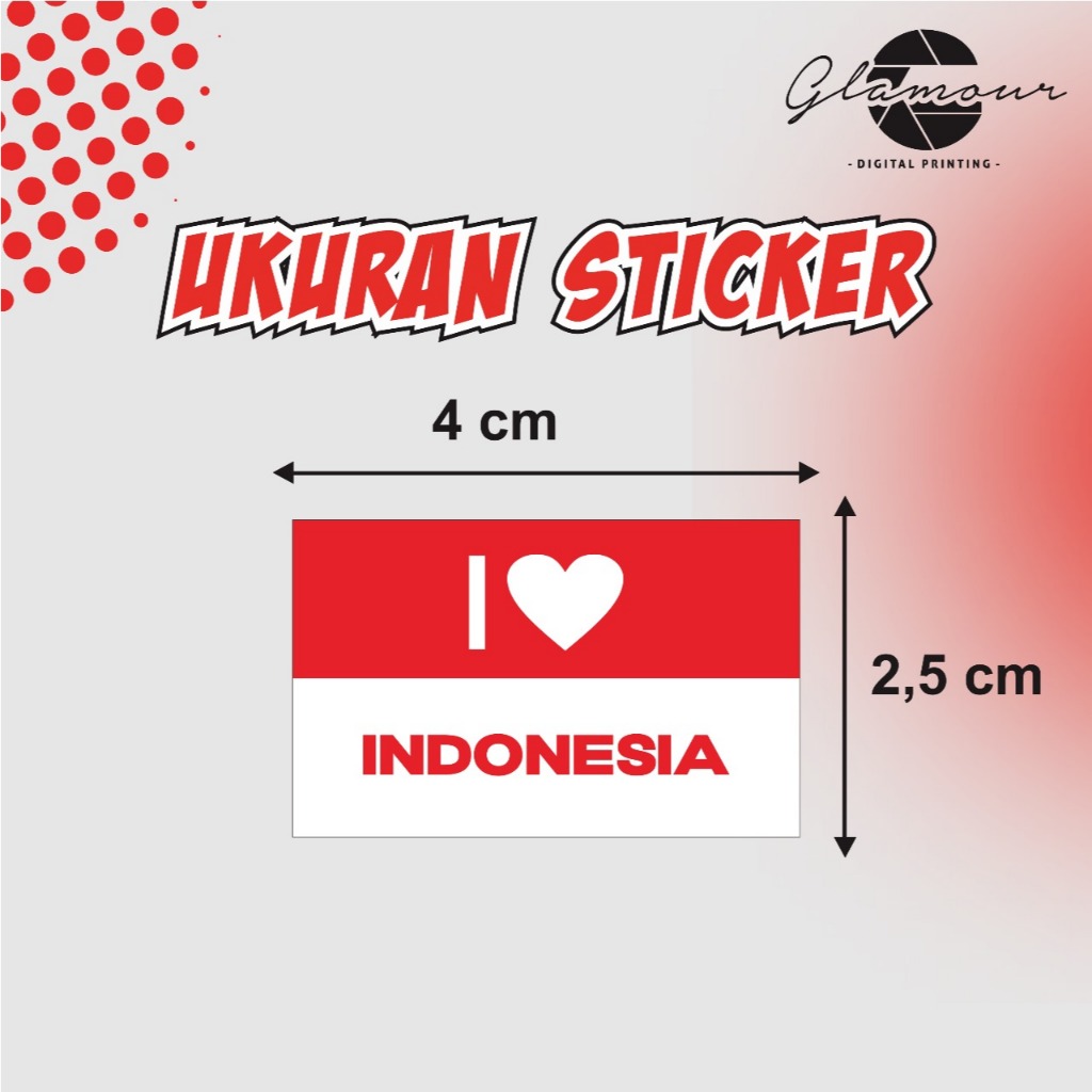 

Stiker Pipi Bendera 10 pcs / Stiker Merah Putih / Stiker Bendera Tempel Pipi SUDAH CUTTING