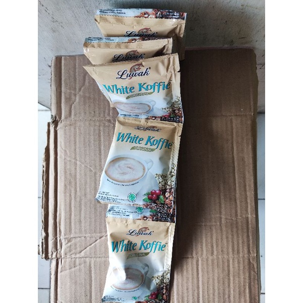 

kopi sachet Luwak White Koffie 1 ranceng