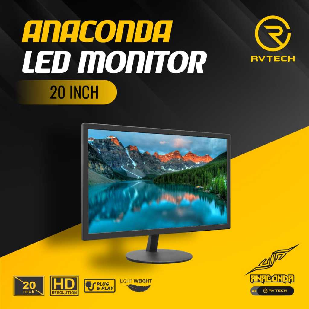 LED Monitor 20 Inch RVTech