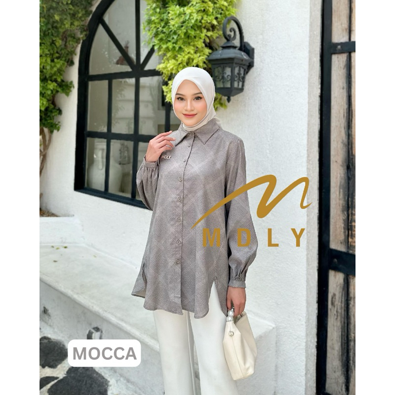 AERYN SHIRT MDLY | AMILE SHIRT MDLY | KEMEJA ORI MDLY TERBARU | KEMEJA BASIC WANITA | KEMEJA WANITA 