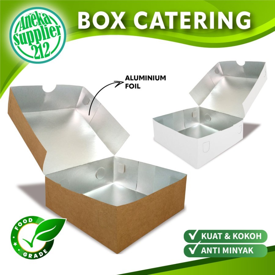 Box Katering - Kotak Catering- Dus Nasi - ALUMUNIUM