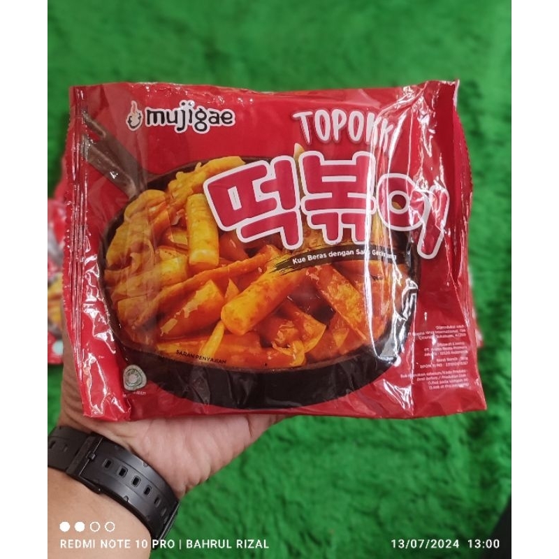 

Mujigae Topokki instant Halal exp Februari 2025