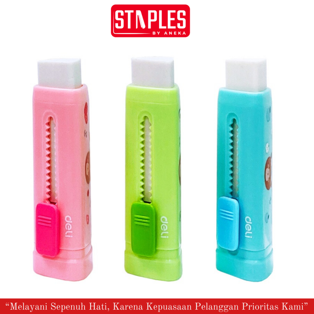 

Deli Eraser H312 / Penghapus Pensil / Eraser Comiko