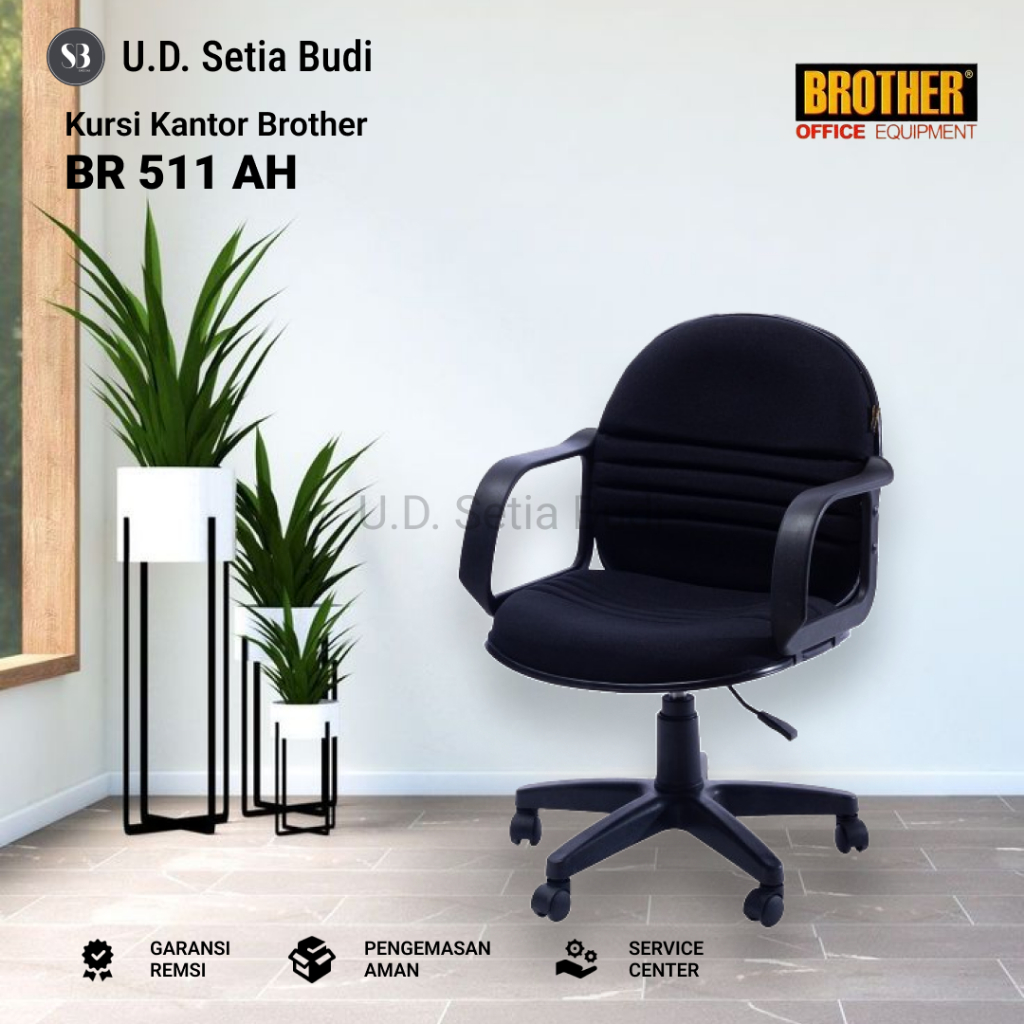 kursi kantor premium hidrolik BROTHER BR 511 AH