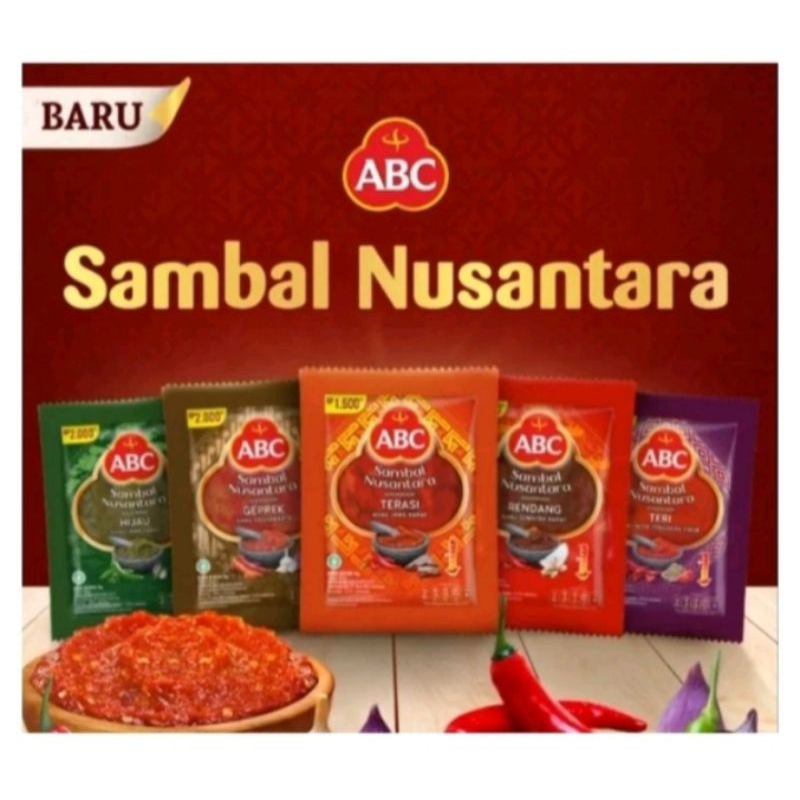 

[Jawa Tengah] Sambal ABC 1pack isi 10pcs