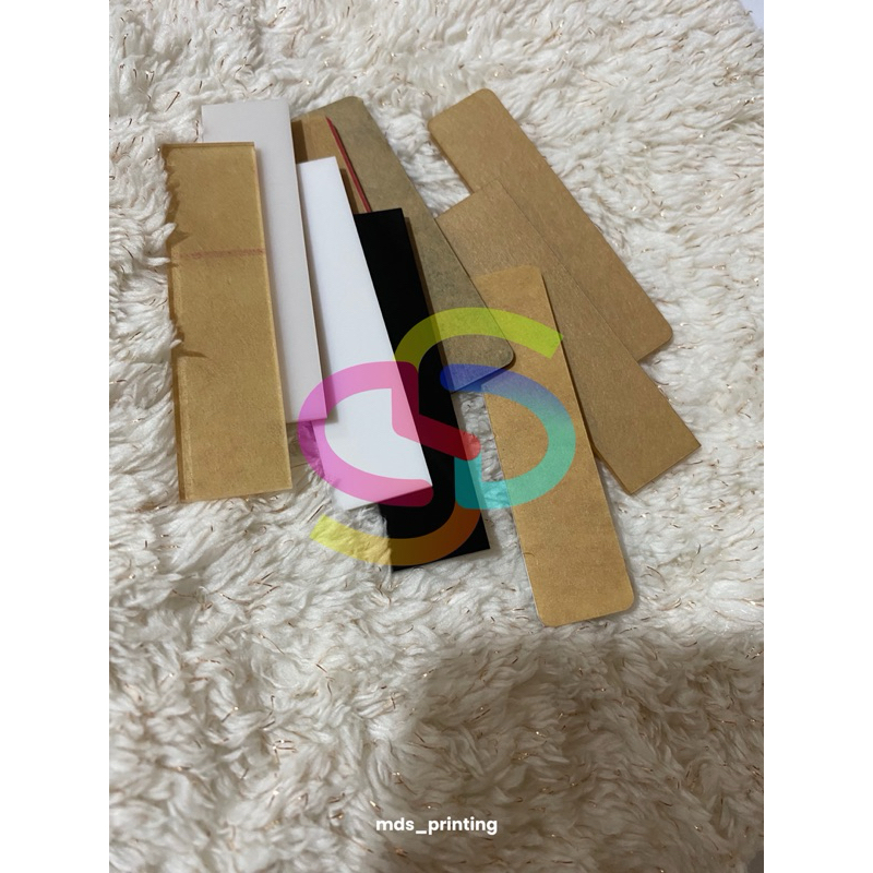 

NAMETAG POLOS / NAMETAG AKRILIK / PAPAN NAMA POLOS