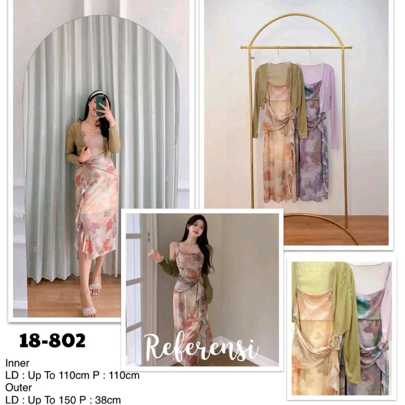 SET MINI DRESS KOREAN PREMIUM