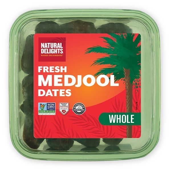 

NATURAL DELIGHTS FRESH MEDJOOL DATES WHOLE 454 G