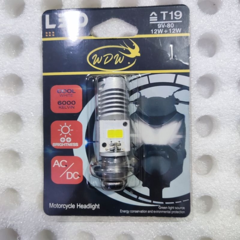 H6 Putih Putih lampu Led WDW