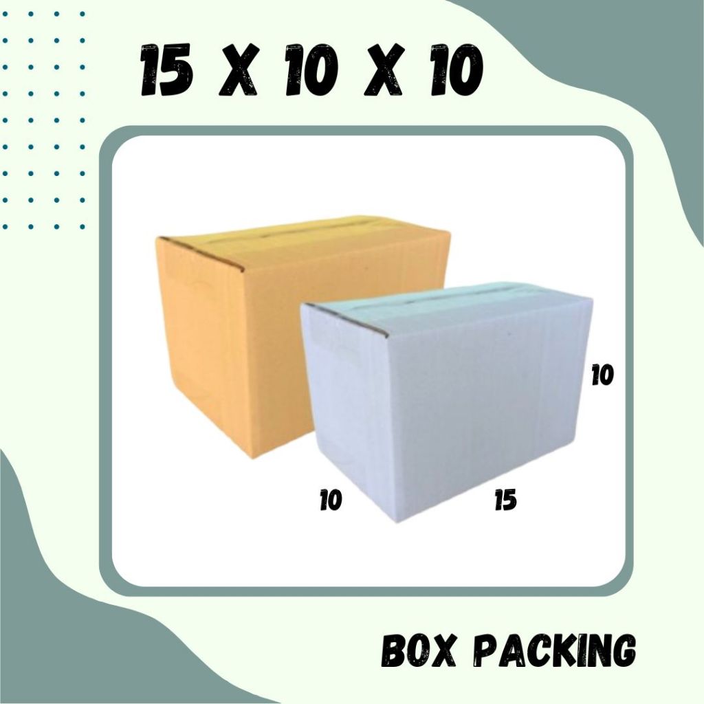 

Kardus 15x10x10 Box Packing A1 Karton Dus Jamu Kotak Olshop Kemasan Souvenir Sparepart Obat Madu Mainan