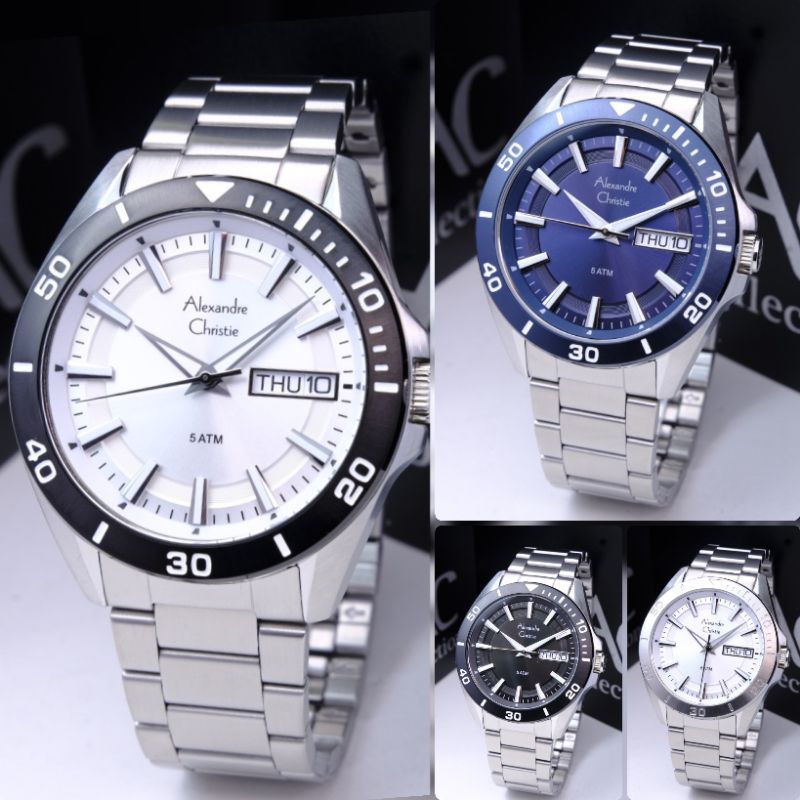 ALEXANDRE CHRISTIE 6512 / 6512ME PRIA ORIGINAL GARANSI 1TAHUN