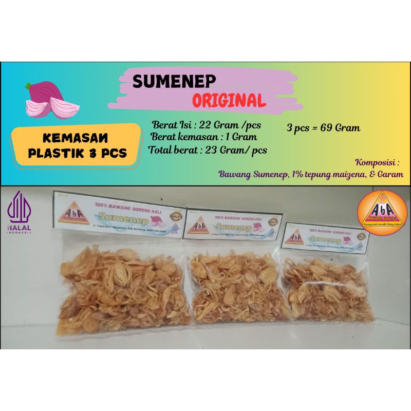 

Bawang Goreng Sumenep Original 69 Gram