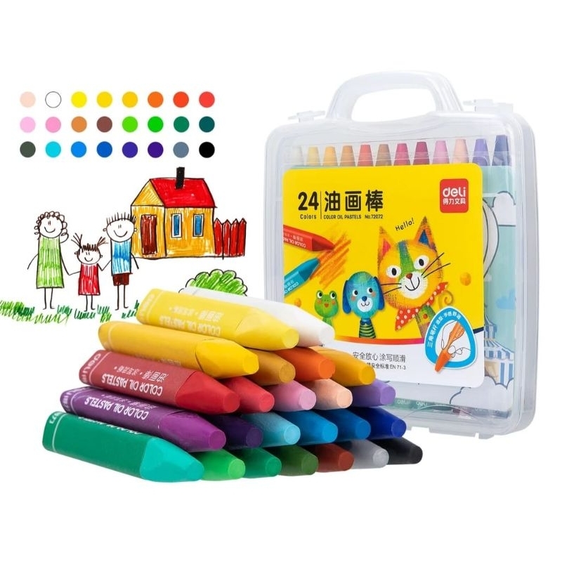 

Deli krayon 12 / 18 / 24 / 36 warna cocok buat siswa-siswi sekolah