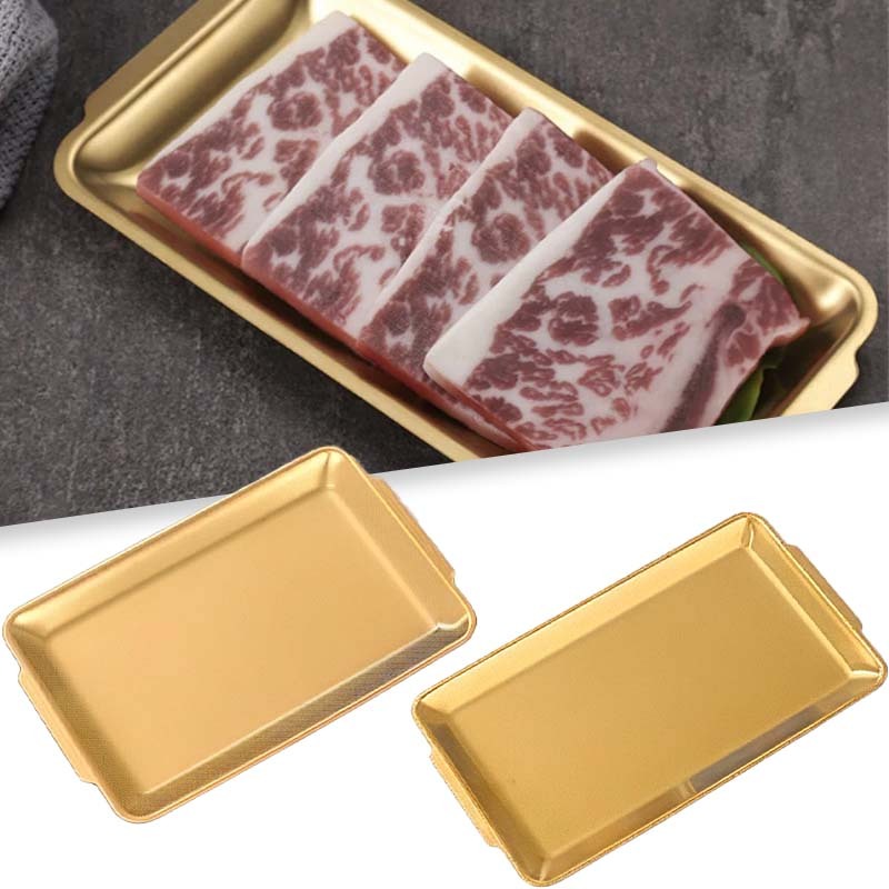 Stainless Segi Nampan Emas Nampan Cantik Baki Prasmanan Baki Emasserving Tray Baki Saji Baki Serving