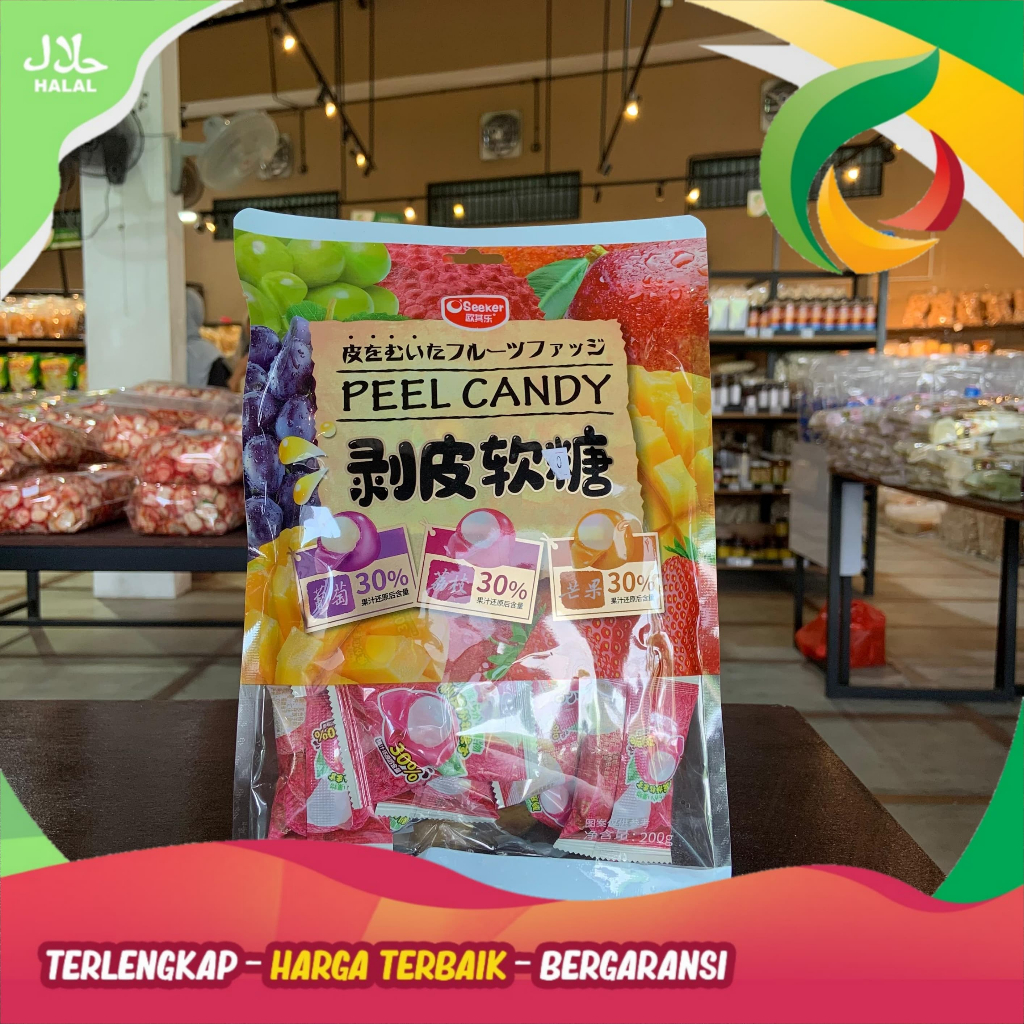 

PERMEN PEEL CANDY 200GR