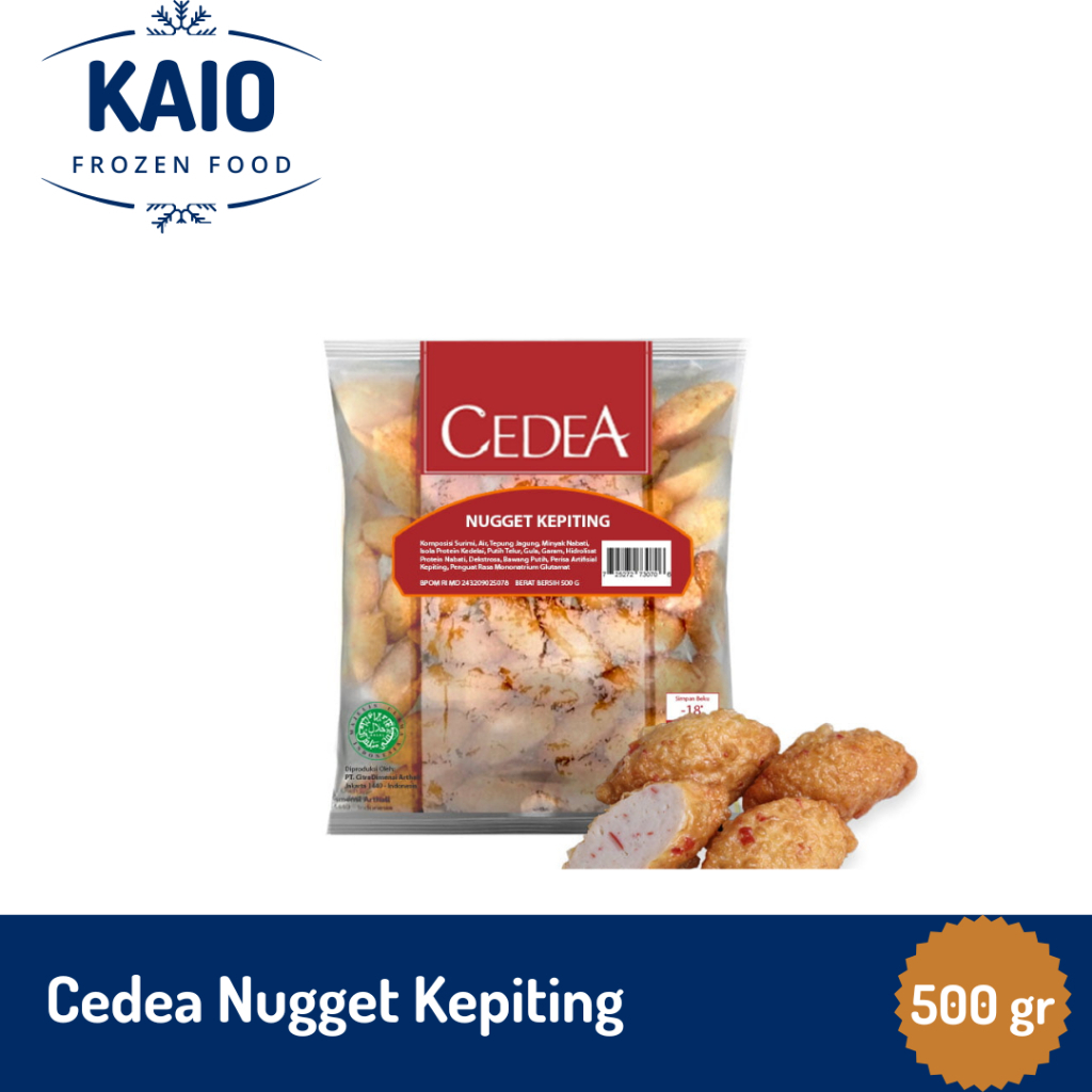 

Cedea Nugget Kepiting 500gr