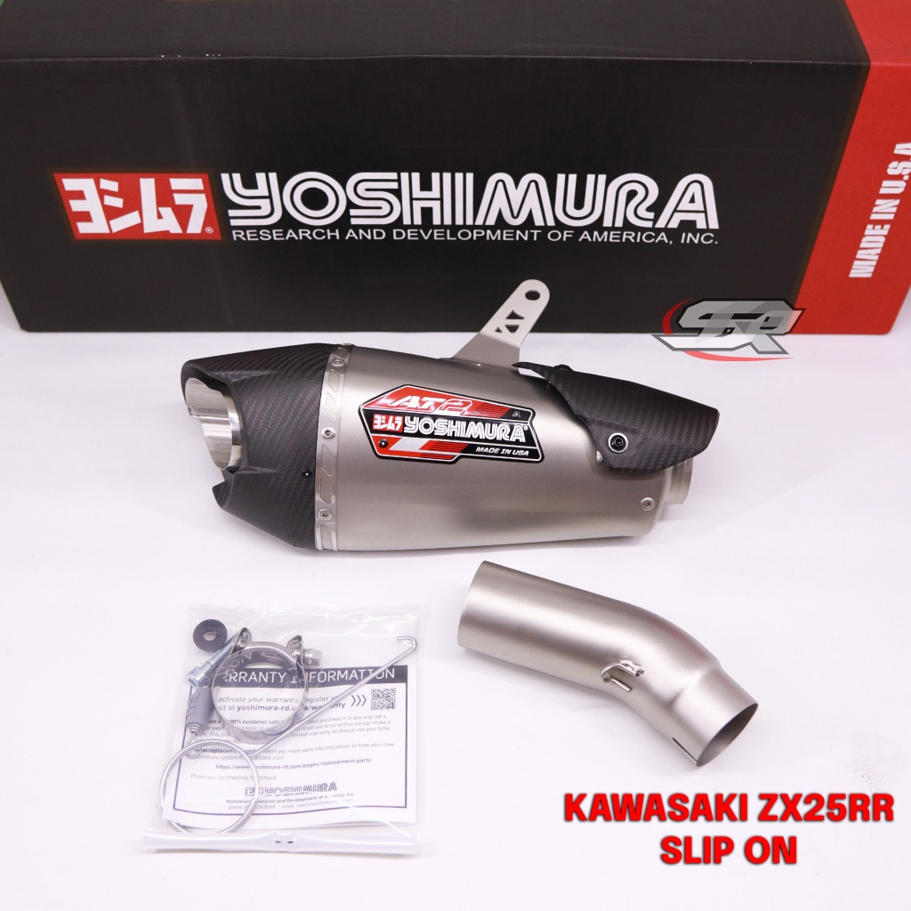KNALPOT YOSHIMURA SLIP ON ZX25RR ZX4R ORIGINAL