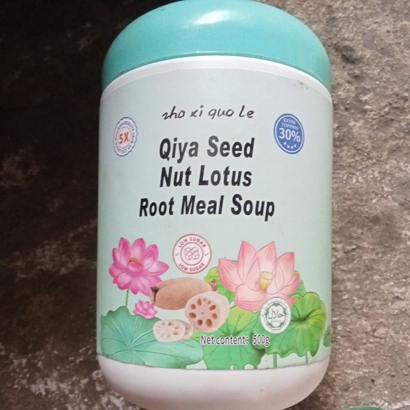 

Oufen Lotus root powder special Collagen/ Bubuk akar teratai