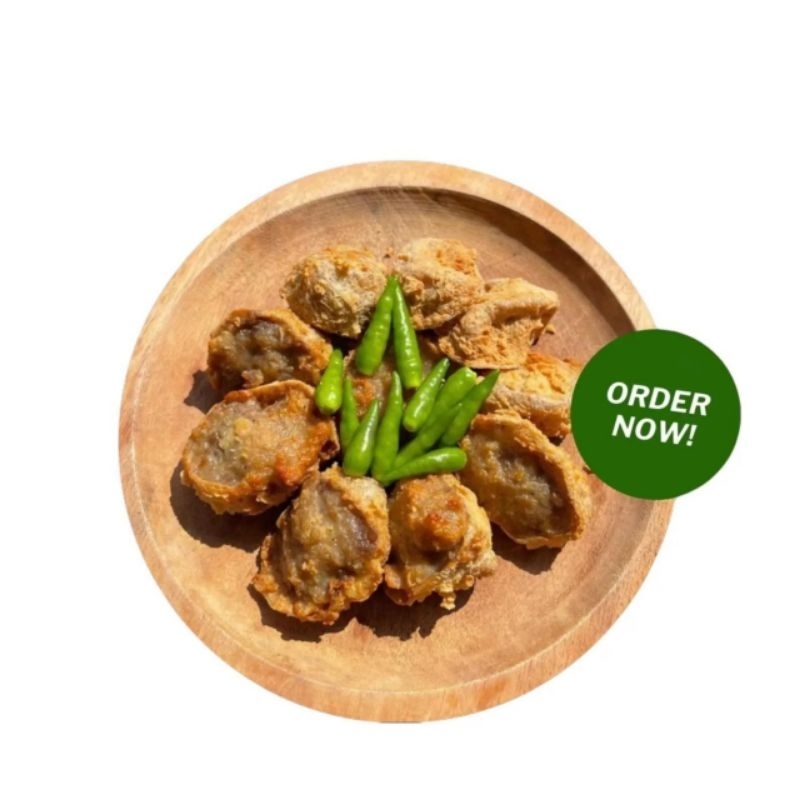 

Tahu walek asli daging uenak puol cocolan petis pedas