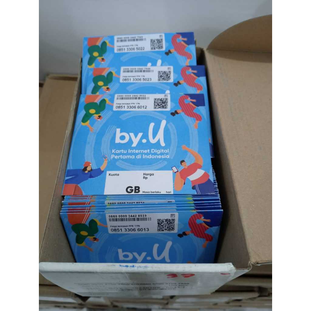 [KHUSUS KONTER PULSA] Kartu Perdana by.U Telkomsel