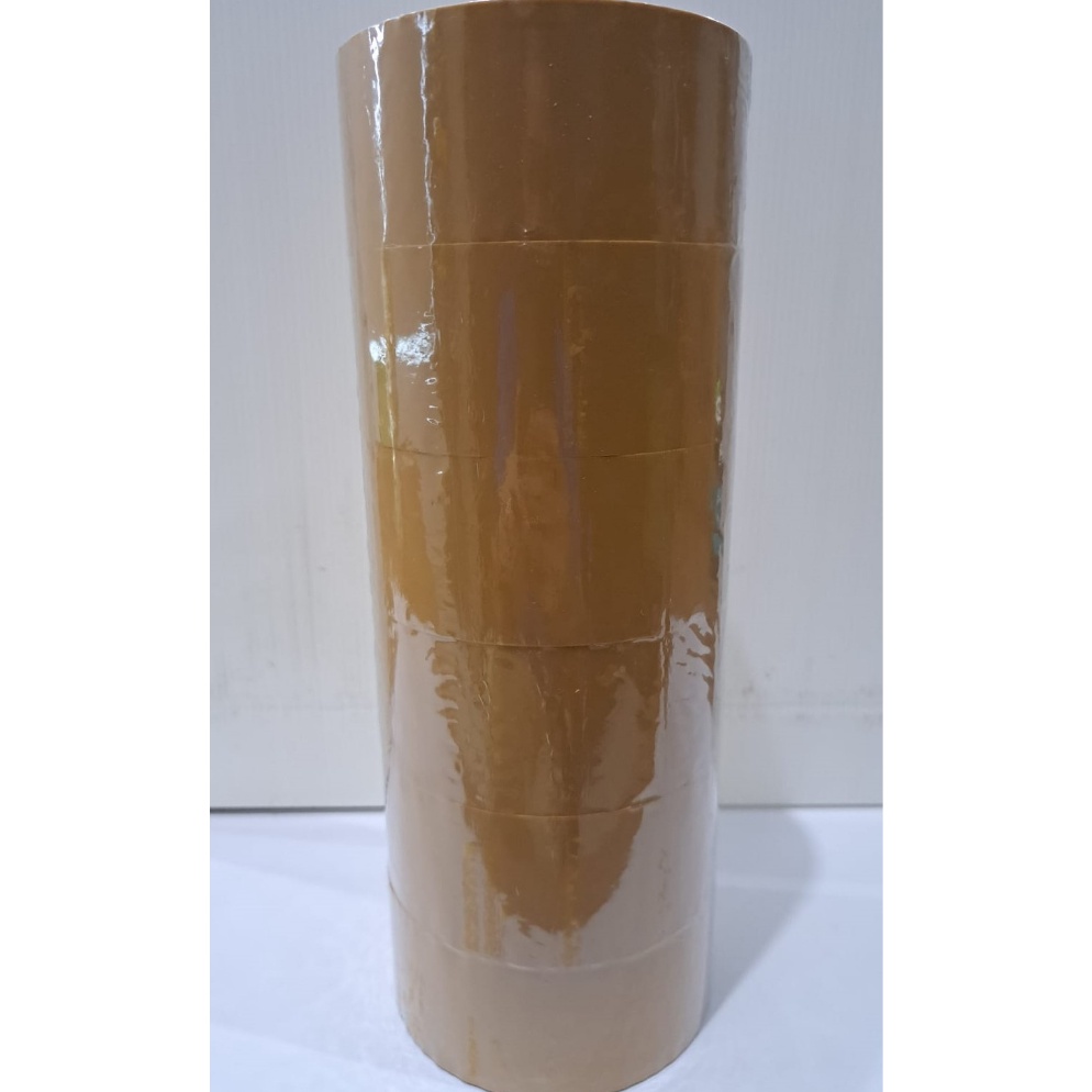 

LAKBAN SELOTIP SELASIBAN COKELAT WINTER 45 MM x 9 YARD 6 PCS KODE X1V8