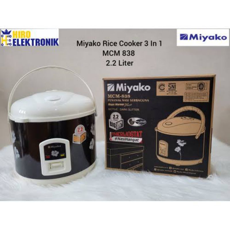 magic com miyako 2,2 liter