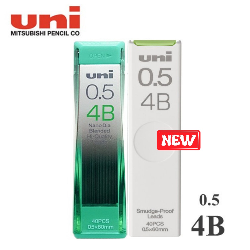 

Uni Nano Dia Pencil Lead 5 mm 4B Isi Pensil Mekanik 4B 5 mm KODE F6R9