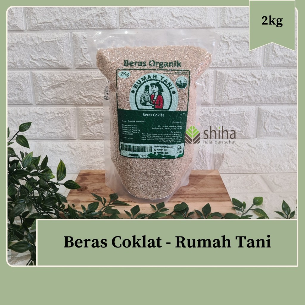 

Beras Organik Coklat Rumah Tani 2 kg | Warung Shiha