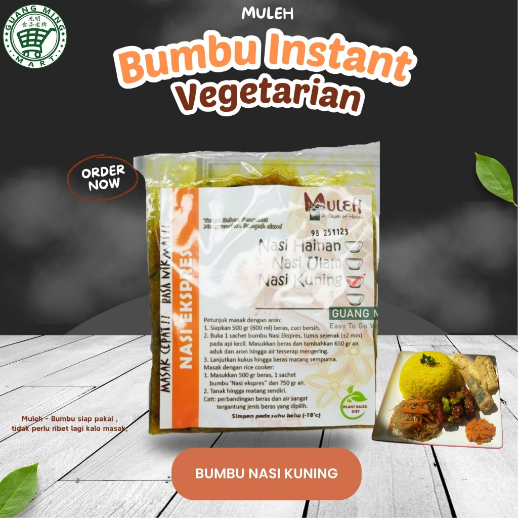 

Muleh Bumbu Nasi Kuning Warisan Nusantara / Bumbu Nasi Kuning Vege