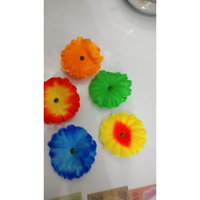 bunga suyok jumbo 6cm 100pcs perbks