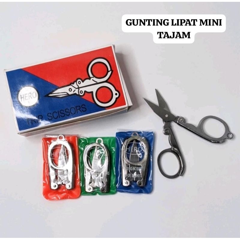 

GUNTING LIPAT TAHALUL/ GUNTING KECIL LIPAT MINI STAINLESS TAJAM/ PERLENGKAPAN HAJI DAN UMROH(GBZ)