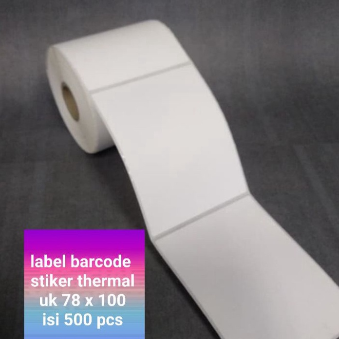 

Hematku LABEL BARCODE THERMAL 78X1 MM 78X1MM 8 x 1 mm 4 x 3 CORE 1 INCH