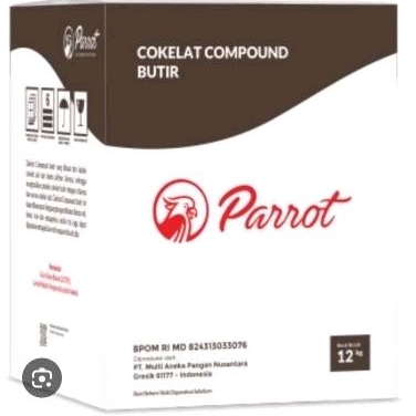 

Mesis chocolate Parrot black kemasan 500 gr