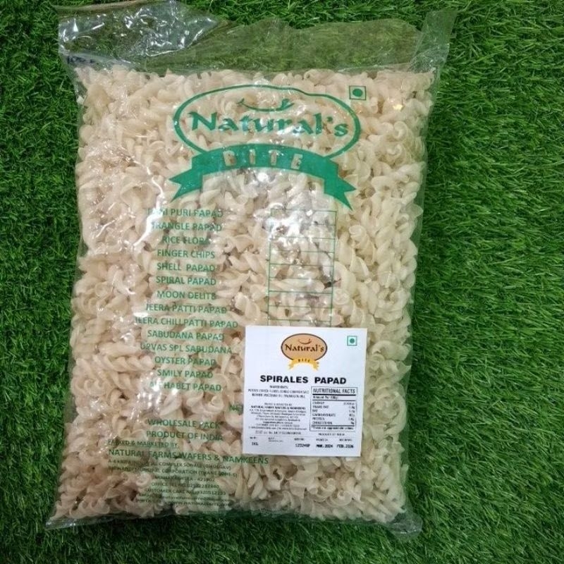 

Natural's Spirales Papad 1kg