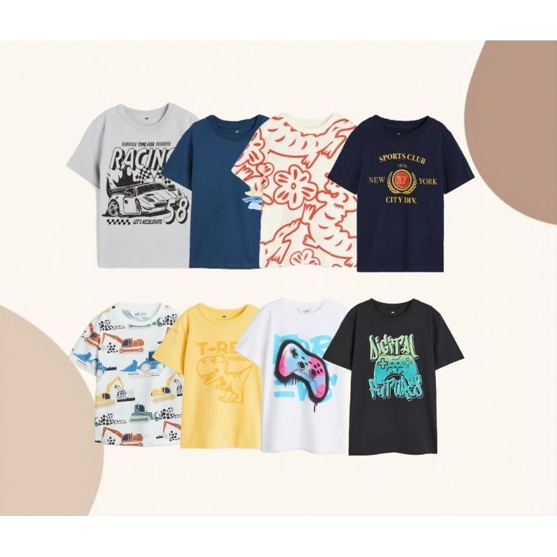 Kaos anak laki-laki HM/Baju Kaos anak laki-laki HM