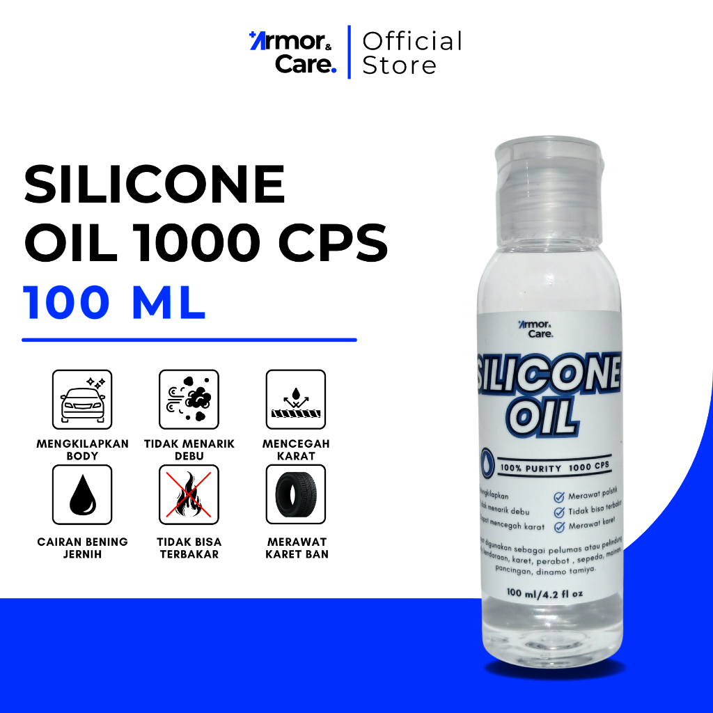 Silicone Oil 100 ml & Silicone Oil 60 ml