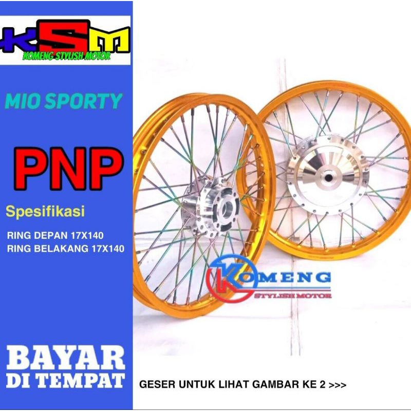velg variasi Mio sporty/Mio soul ring 17 siap pasang