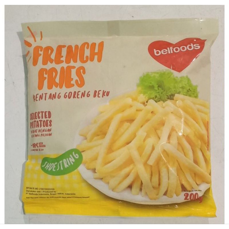

French Fries Belfoods / Shoestring Belfoods / Kentang Goreng Belfoods