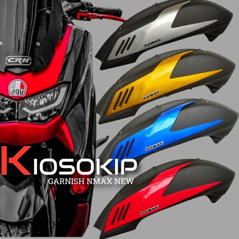 KODE B5Q4 garnish box nmax new  variasi nmax  Tutup filter nmax new carbon aksesiris aerox new varia