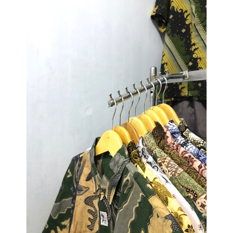 KODE F74D kemeja cowok batik koko 415