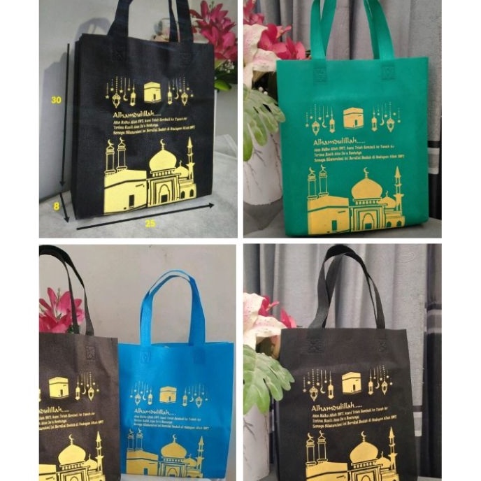 

KP8 1 lusin isi 12 pcs Tas Press souvenir oleholeh haji umroh