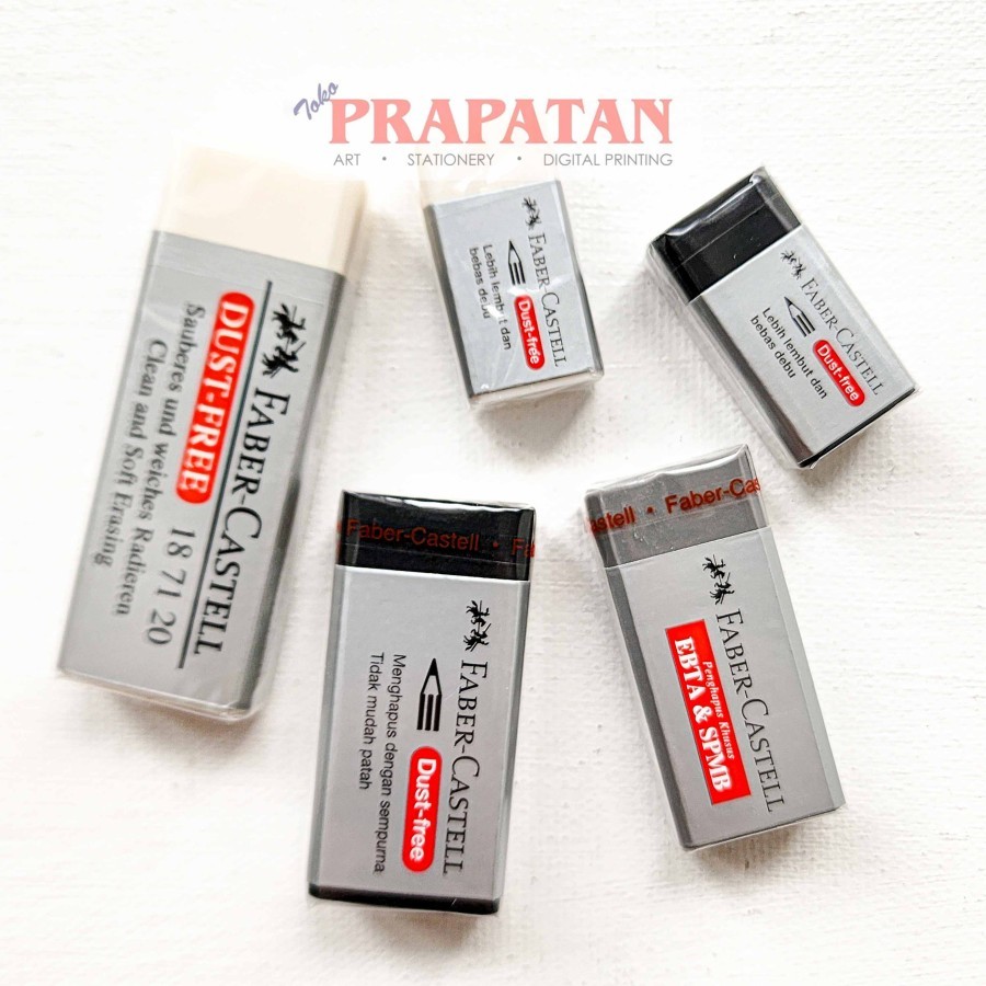 

Penghapus Hitam Dust Free Faber Castell / Eraser