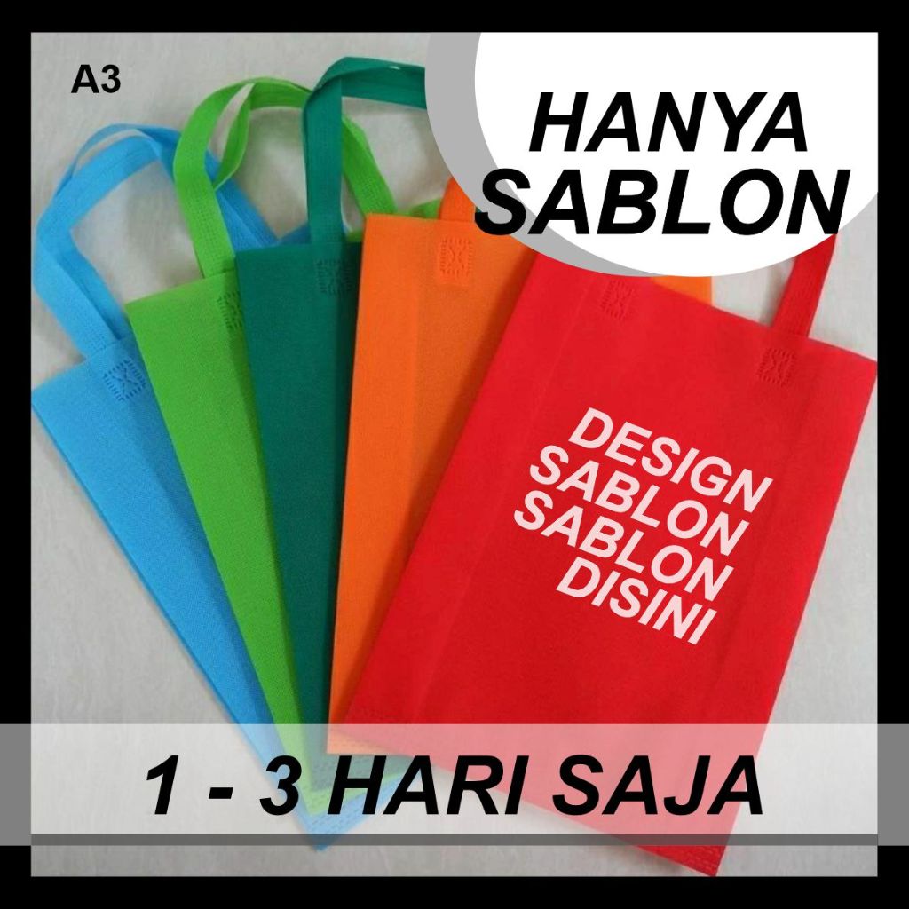 

JASA sablon tas spundbond