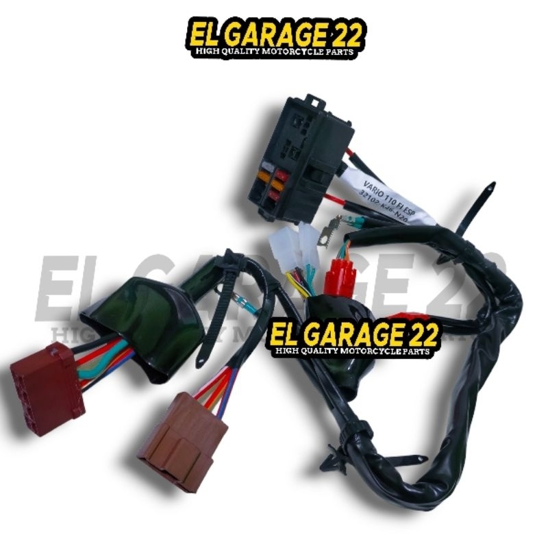 Kabel aki set vario 110 FI eSP CBS 2015-2017 32102-K46-N20 /Kabel accu box sikring set soket ECU ACG